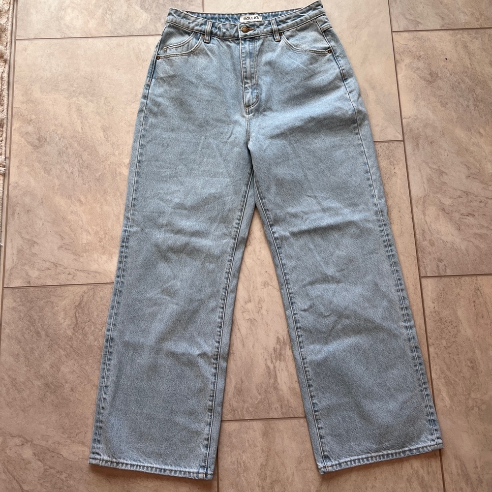ROLLA’S Heidi High Rise Loose Straight Jeans